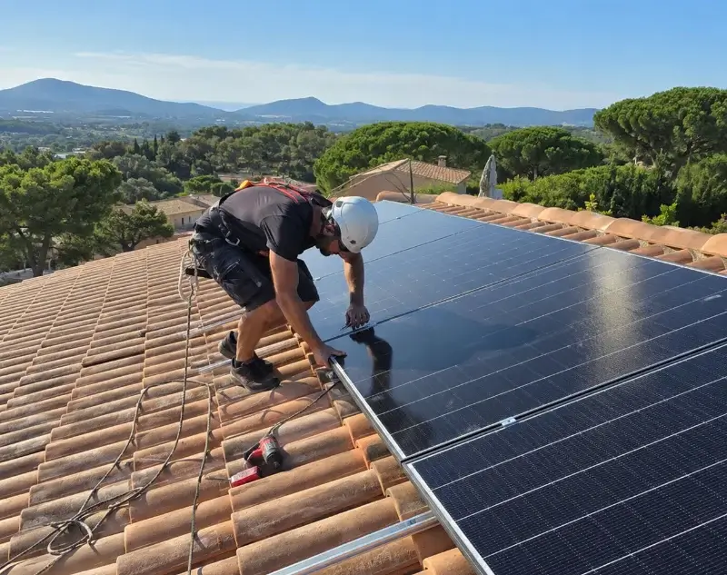 Installateur panneaux solaires Puget-sur-Argens — pose photovoltaïque sur toiture